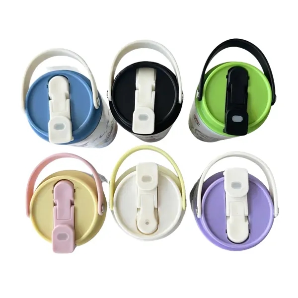 25 oz LABUBU Cartoon Stainless Steel Straw Tumbler W/ Handle - 25 oz LABUBU Cartoon Stainless Steel Straw Tumbler W/ Handle - Image 8 of 8