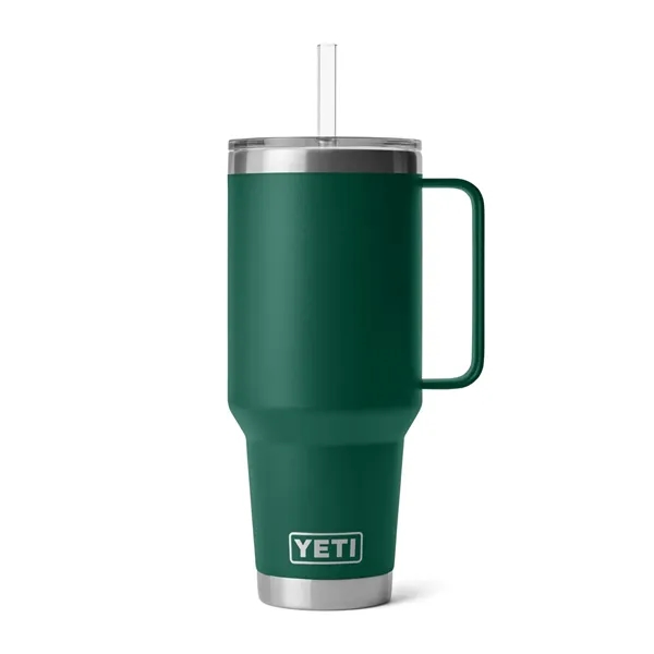 42 Oz YETI® Rambler Stainless Steel Insulated Straw Tumbler - 42 Oz YETI® Rambler Stainless Steel Insulated Straw Tumbler - Image 17 of 18