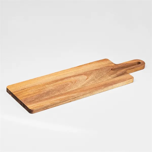 Zuno FSC Wood Cutting & Serving Board - 18.9 x 5.9 in - Zuno FSC Wood Cutting & Serving Board - 18.9 x 5.9 in - Image 4 of 5