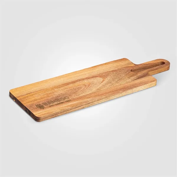Zuno FSC Wood Cutting & Serving Board - 18.9 x 5.9 in - Zuno FSC Wood Cutting & Serving Board - 18.9 x 5.9 in - Image 2 of 5