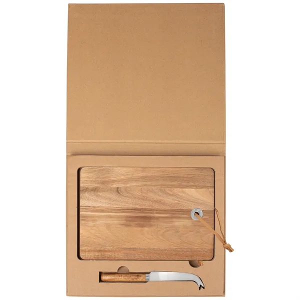 Mysa FSC Hanging Cheese Knife & Board - 18.9 x 5.9 in - Mysa FSC Hanging Cheese Knife & Board - 18.9 x 5.9 in - Image 6 of 6