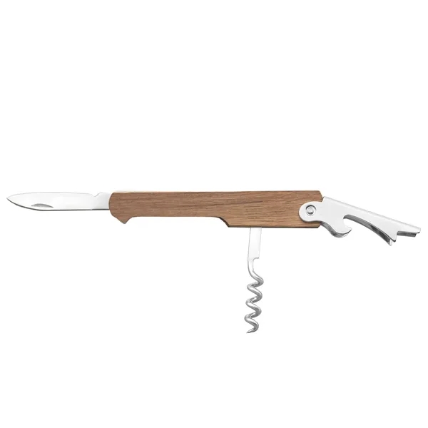 Essex Stainless Steel & FSC Wood Wine Accessory Gift Set - Essex Stainless Steel & FSC Wood Wine Accessory Gift Set - Image 7 of 15