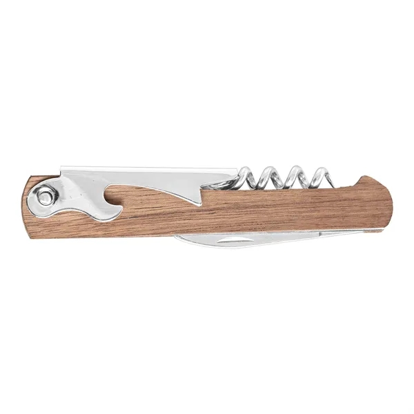Essex Stainless Steel & FSC Wood Wine Accessory Gift Set - Essex Stainless Steel & FSC Wood Wine Accessory Gift Set - Image 8 of 10