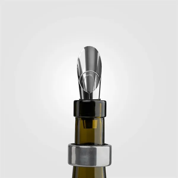 Essex Stainless Steel & FSC Wood Wine Accessory Gift Set - Essex Stainless Steel & FSC Wood Wine Accessory Gift Set - Image 14 of 15