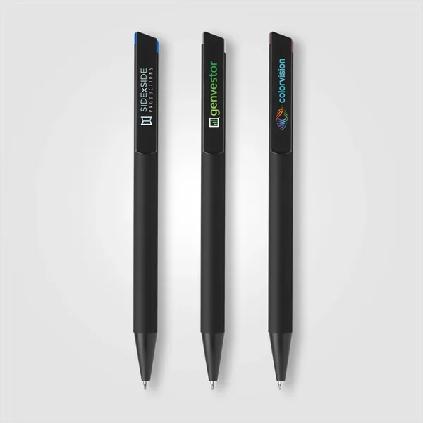 Volos Recycled Aluminum Ballpoint Pen - ColorJet on Clip - Volos Recycled Aluminum Ballpoint Pen - ColorJet on Clip - Image 0 of 22
