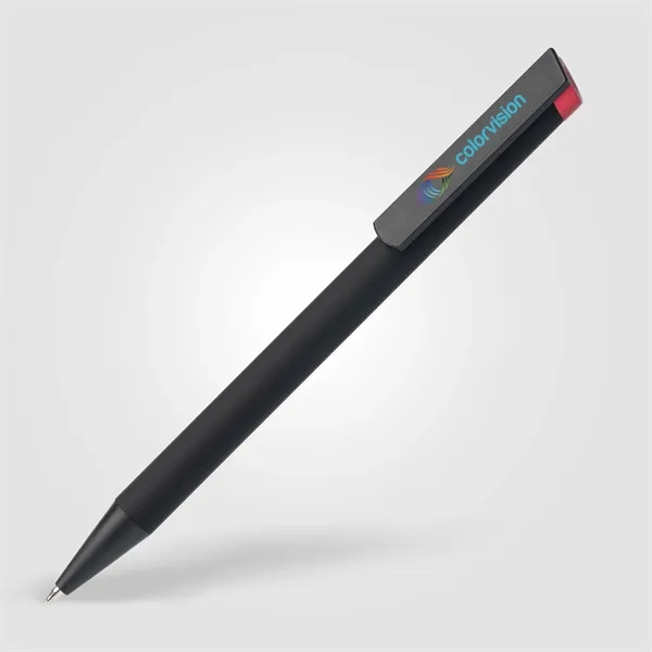 Volos Recycled Aluminum Ballpoint Pen - ColorJet on Clip - Volos Recycled Aluminum Ballpoint Pen - ColorJet on Clip - Image 15 of 22