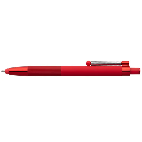 Lisbon Recycled Aluminum Monochrome Fidget Stylus Pen - Lisbon Recycled Aluminum Monochrome Fidget Stylus Pen - Image 9 of 17