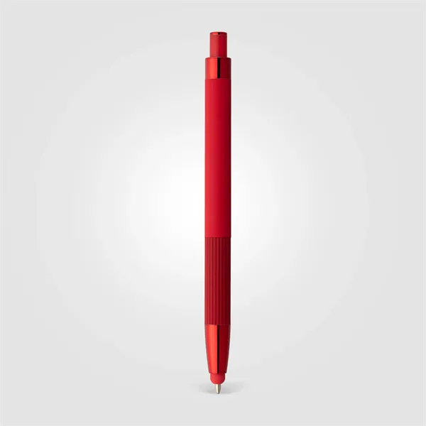 Lisbon Recycled Aluminum Monochrome Fidget Stylus Pen - Lisbon Recycled Aluminum Monochrome Fidget Stylus Pen - Image 14 of 17