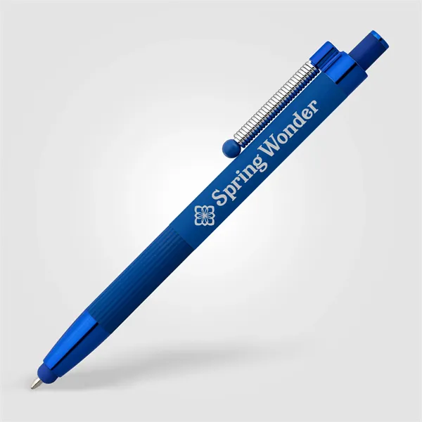 Lisbon Recycled Aluminum Monochrome Fidget Stylus Pen - Lisbon Recycled Aluminum Monochrome Fidget Stylus Pen - Image 5 of 17