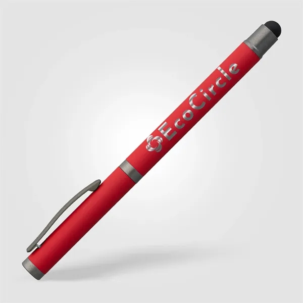 Bowie Recycled Aluminum Stylus Gel Pen