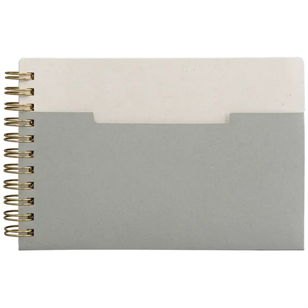 Lino FSC Paper Spiral Binding Horizontal Pocket Notebook -A6 - Lino FSC Paper Spiral Binding Horizontal Pocket Notebook -A6 - Image 7 of 11