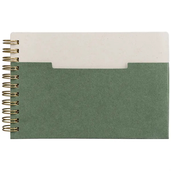 Lino FSC Paper Spiral Binding Horizontal Pocket Notebook -A6 - Lino FSC Paper Spiral Binding Horizontal Pocket Notebook -A6 - Image 6 of 11