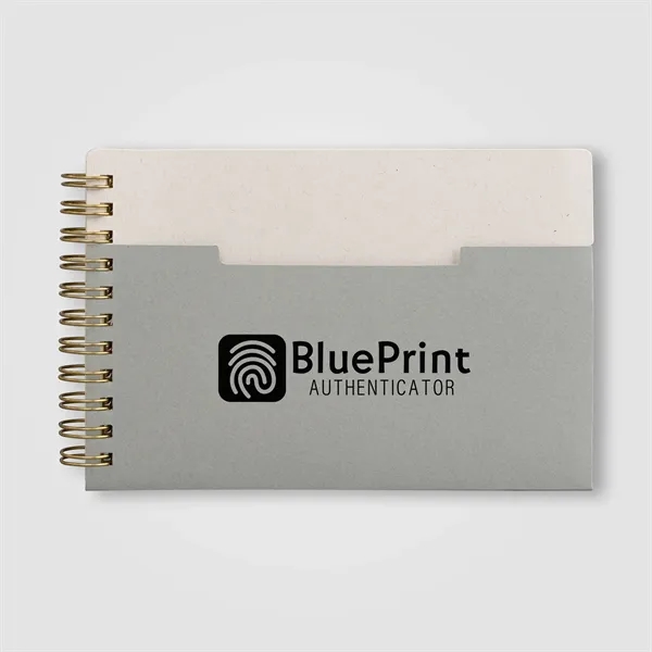 Lino FSC Paper Spiral Binding Horizontal Pocket Notebook - A - Lino FSC Paper Spiral Binding Horizontal Pocket Notebook - A - Image 3 of 14