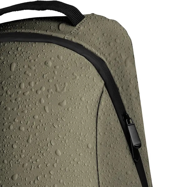 Malmo rPET Waterproof Zippered 15-Inch Laptop Backpack - 14L