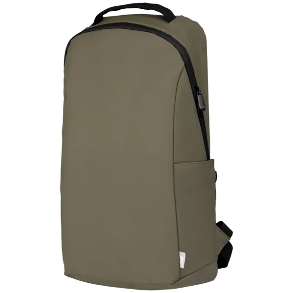 Malmo rPET Waterproof Zippered 15-Inch Laptop Backpack - 14L