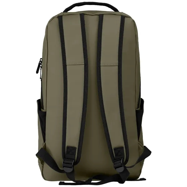 Malmo rPET Waterproof Zippered 15-Inch Laptop Backpack - 14L