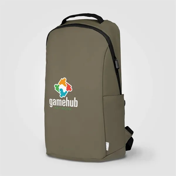 Malmo rPET Waterproof Zippered 15-Inch Laptop Backpack - 14L