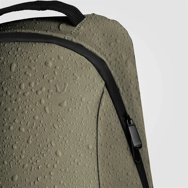 Malmo rPET Waterproof Zippered 15-Inch Laptop Backpack - 14L