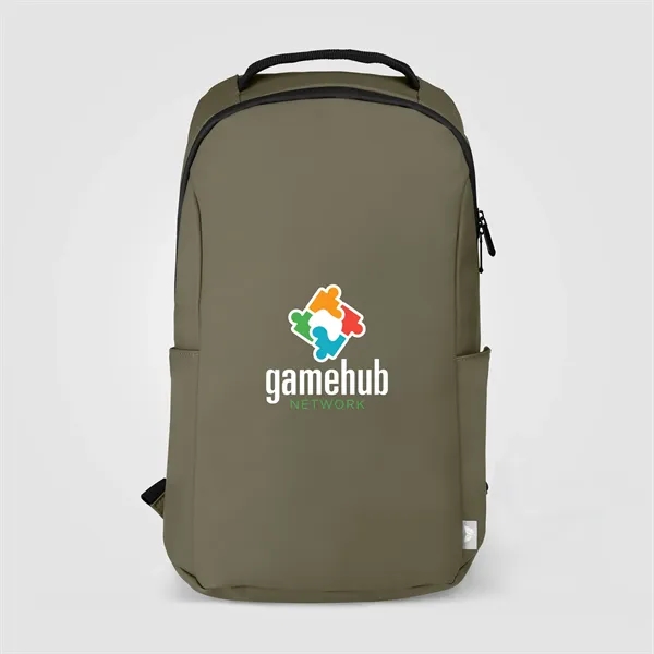 Malmo rPET Waterproof Zippered 15-Inch Laptop Backpack - 14L