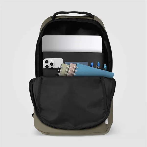 Malmo rPET Waterproof Zippered 15-Inch Laptop Backpack - 14L