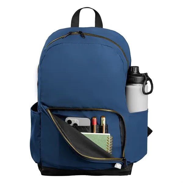 Kora rPET Dual Pocket Gold-Zip 15 Inch Laptop Backpack - 20L - Kora rPET Dual Pocket Gold-Zip 15 Inch Laptop Backpack - 20L - Image 12 of 17