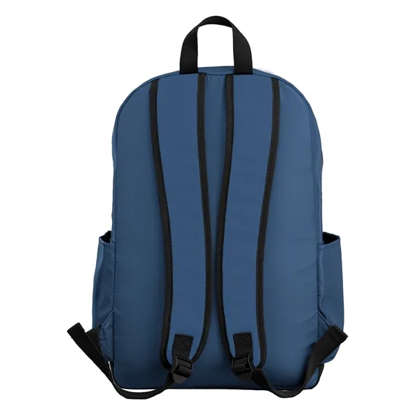 Kora rPET Dual Pocket Gold-Zip 15 Inch Laptop Backpack - 20L - Kora rPET Dual Pocket Gold-Zip 15 Inch Laptop Backpack - 20L - Image 8 of 17