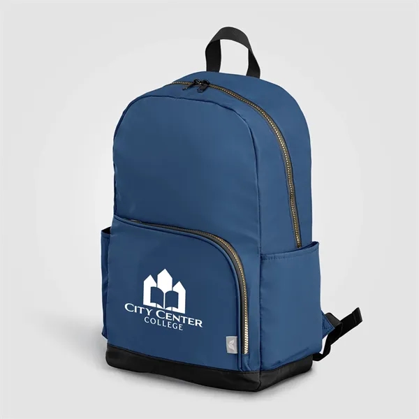 Kora rPET Dual Pocket Gold-Zip 15 Inch Laptop Backpack - 20L - Kora rPET Dual Pocket Gold-Zip 15 Inch Laptop Backpack - 20L - Image 9 of 17