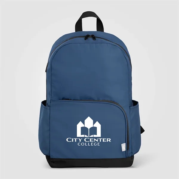 Kora rPET Dual Pocket Gold-Zip 15 Inch Laptop Backpack - 20L - Kora rPET Dual Pocket Gold-Zip 15 Inch Laptop Backpack - 20L - Image 6 of 17