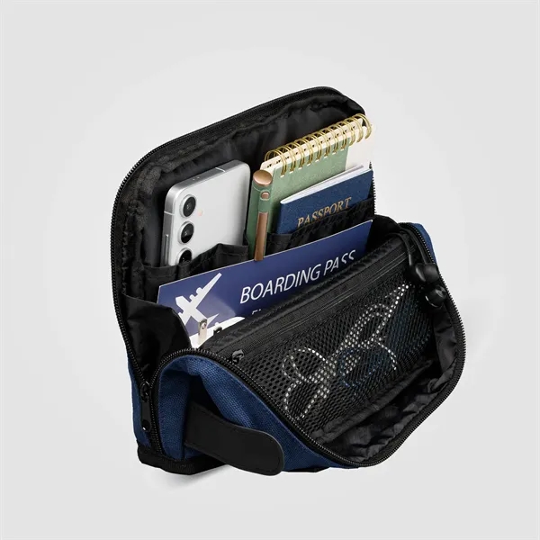 Odyssey 16 oz. Recycled Cotton Tech Organizer Zippered Pouch - Odyssey 16 oz. Recycled Cotton Tech Organizer Zippered Pouch - Image 26 of 31