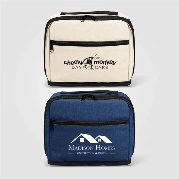 Odyssey 16 oz. Recycled Cotton Tech Organizer Zippered Pouch - Odyssey 16 oz. Recycled Cotton Tech Organizer Zippered Pouch - Image 0 of 31
