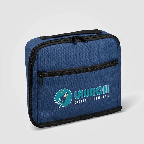 Odyssey 16 oz. Recycled Cotton Tech Organizer Zippered Pouch - Odyssey 16 oz. Recycled Cotton Tech Organizer Zippered Pouch - Image 28 of 31