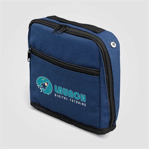 Odyssey 16 oz. Recycled Cotton Tech Organizer Zippered Pouch - Odyssey 16 oz. Recycled Cotton Tech Organizer Zippered Pouch - Image 30 of 31