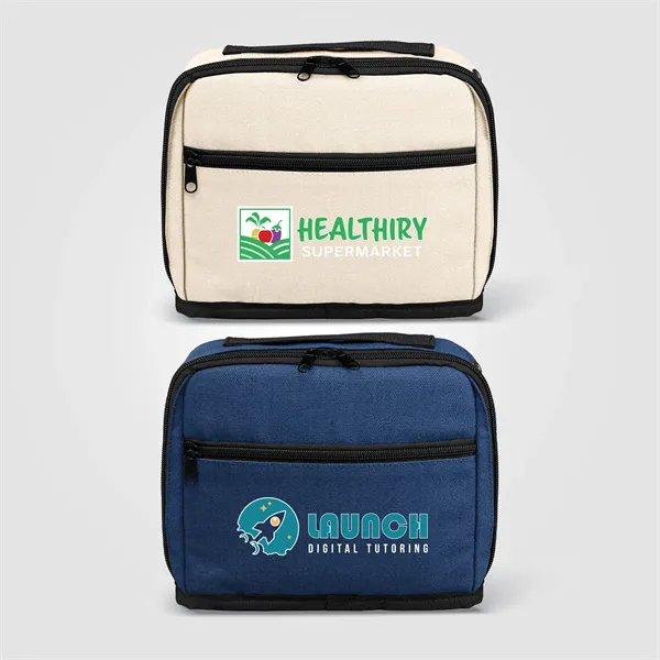Odyssey 16 oz. Recycled Cotton Tech Organizer Zippered Pouch - Odyssey 16 oz. Recycled Cotton Tech Organizer Zippered Pouch - Image 0 of 31
