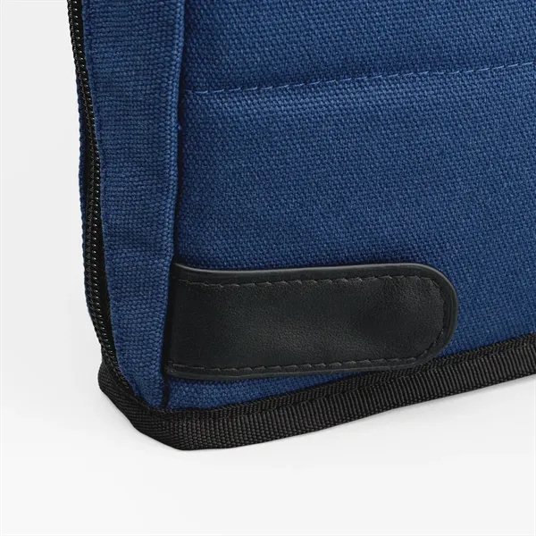 Odyssey 16 oz. Recycled Cotton Tech Organizer Zippered Pouch - Odyssey 16 oz. Recycled Cotton Tech Organizer Zippered Pouch - Image 8 of 31
