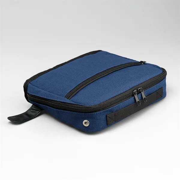 Odyssey 16 oz. Recycled Cotton Tech Organizer Zippered Pouch - Odyssey 16 oz. Recycled Cotton Tech Organizer Zippered Pouch - Image 12 of 31