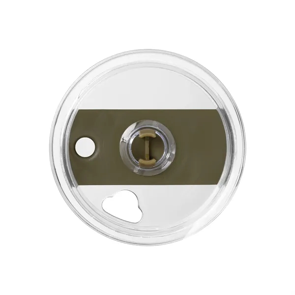 Recycled Stainless Steel Double Wall Leakproof Straw Tumbler - Recycled Stainless Steel Double Wall Leakproof Straw Tumbler - Image 24 of 24