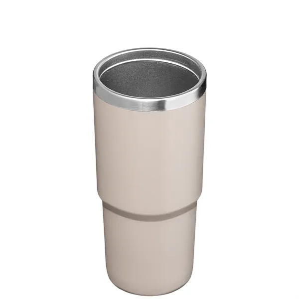Recycled Stainless Steel Double Wall Leakproof Straw Tumbler - Recycled Stainless Steel Double Wall Leakproof Straw Tumbler - Image 12 of 18
