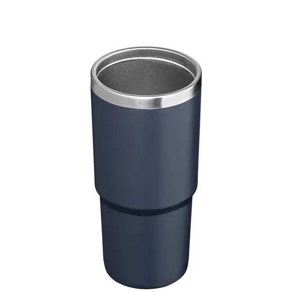 Recycled Stainless Steel Double Wall Leakproof Straw Tumbler - Recycled Stainless Steel Double Wall Leakproof Straw Tumbler - Image 8 of 18