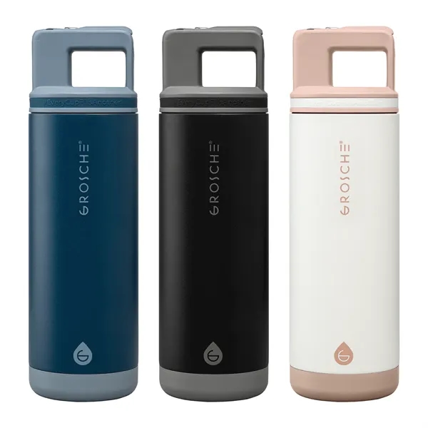 Grosche Alpine Stainless Steel Removable Straw Flip n' Sip - Grosche Alpine Stainless Steel Removable Straw Flip n' Sip - Image 2 of 29