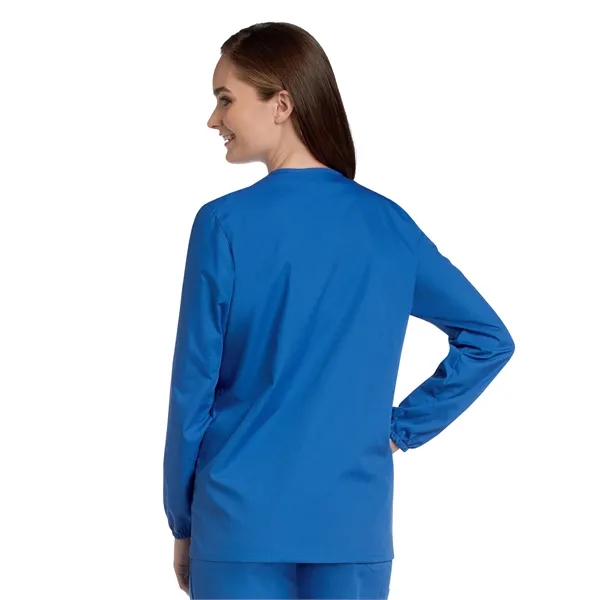 Landau - ScrubZone - Women's 3-Pocket Crew Neck Warm-Up J... - Landau - ScrubZone - Women's 3-Pocket Crew Neck Warm-Up J... - Image 12 of 23
