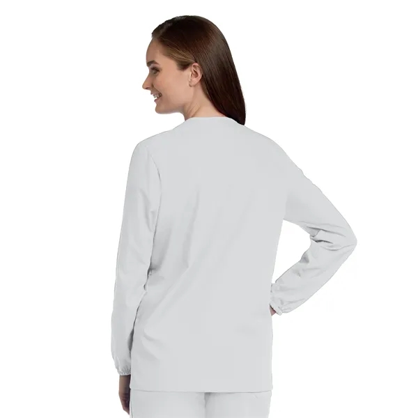 Landau - ScrubZone - Women's 3-Pocket Crew Neck Warm-Up J... - Landau - ScrubZone - Women's 3-Pocket Crew Neck Warm-Up J... - Image 20 of 23