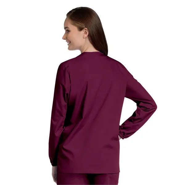 Landau - ScrubZone - Women's 3-Pocket Crew Neck Warm-Up J... - Landau - ScrubZone - Women's 3-Pocket Crew Neck Warm-Up J... - Image 22 of 23