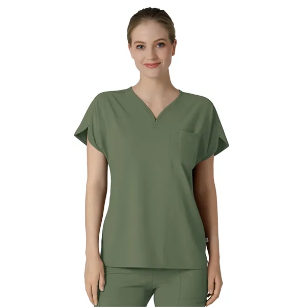 Wink - Renew - Women's Three-Pocket Y-Neck Dolman Top - Wink - Renew - Women's Three-Pocket Y-Neck Dolman Top - Image 11 of 26