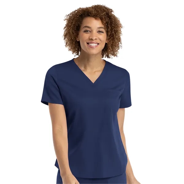 Maevn - Matrix - Women's One-Pocket V-Neck Tuck-In Top - Maevn - Matrix - Women's One-Pocket V-Neck Tuck-In Top - Image 1 of 4
