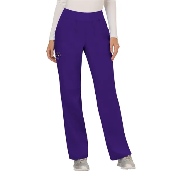 Cherokee - Workwear Revolution - Mid Rise Straight Leg Pu... - Cherokee - Workwear Revolution - Mid Rise Straight Leg Pu... - Image 13 of 39