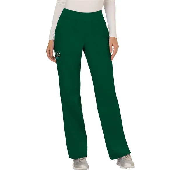 Cherokee - Workwear Revolution - Mid Rise Straight Leg Pu... - Cherokee - Workwear Revolution - Mid Rise Straight Leg Pu... - Image 17 of 39