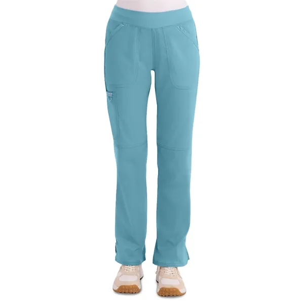 Cherokee - Workwear Revolution - Mid Rise Straight Leg Pu... - Cherokee - Workwear Revolution - Mid Rise Straight Leg Pu... - Image 31 of 39