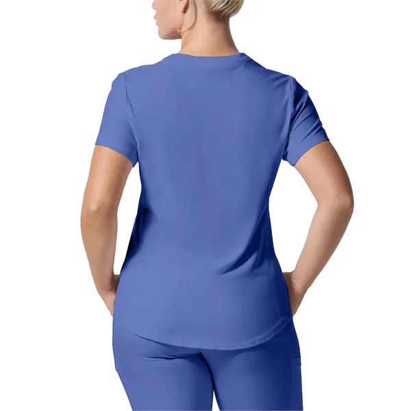 Landau - Forward - Women's Two-Pocket Shirttail Hemline V... - Landau - Forward - Women's Two-Pocket Shirttail Hemline V... - Image 6 of 38