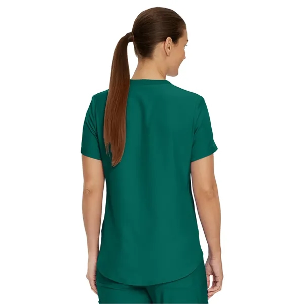 Landau - Forward - Women's Two-Pocket Shirttail Hemline V... - Landau - Forward - Women's Two-Pocket Shirttail Hemline V... - Image 14 of 38