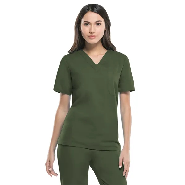 Dickies Medical - EDS Signature - Unisex Tuckable V-Neck Top - Dickies Medical - EDS Signature - Unisex Tuckable V-Neck Top - Image 16 of 26
